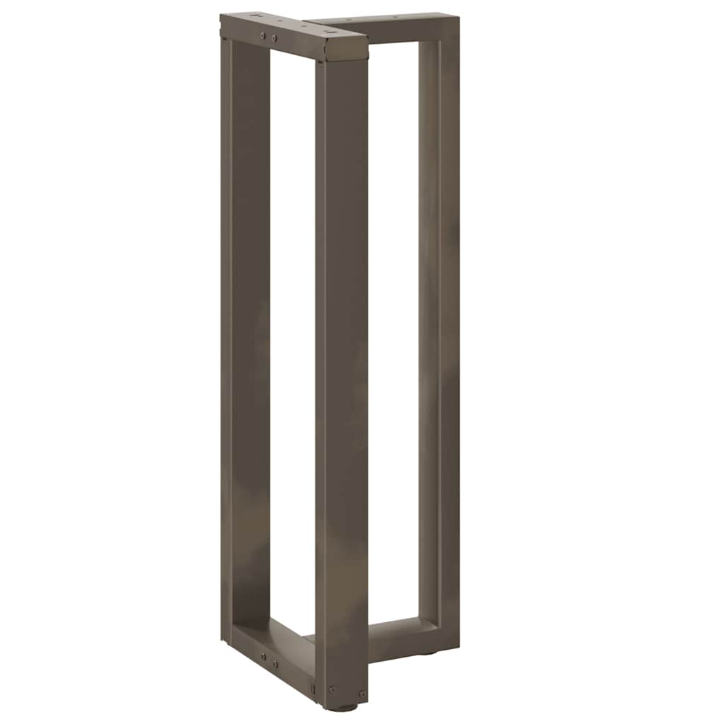 Bartafelpoten 2 st T-vormig 50x35x(110-111) cm staal naturel is nu te koop bij PeponiXL, paradijselijk wonen!