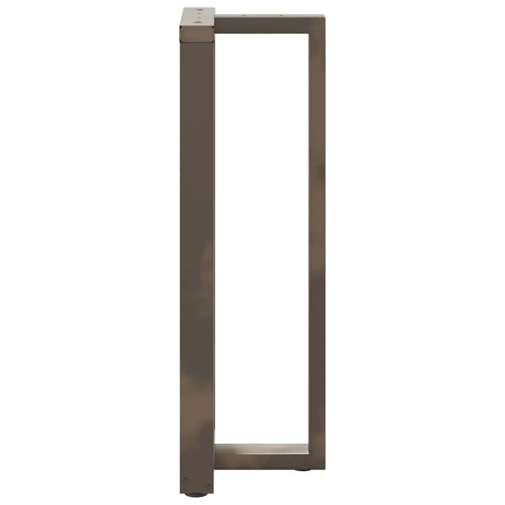 Bartafelpoten 2 st T-vormig 50x35x(110-111) cm staal naturel is nu te koop bij PeponiXL, paradijselijk wonen!