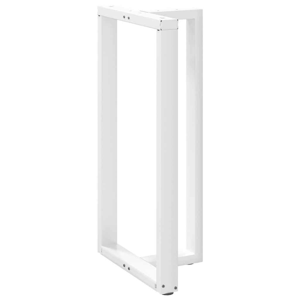 Bartafelpoten 2 st T-vormig 60x35x(110-111) cm staal wit is nu te koop bij PeponiXL, paradijselijk wonen!