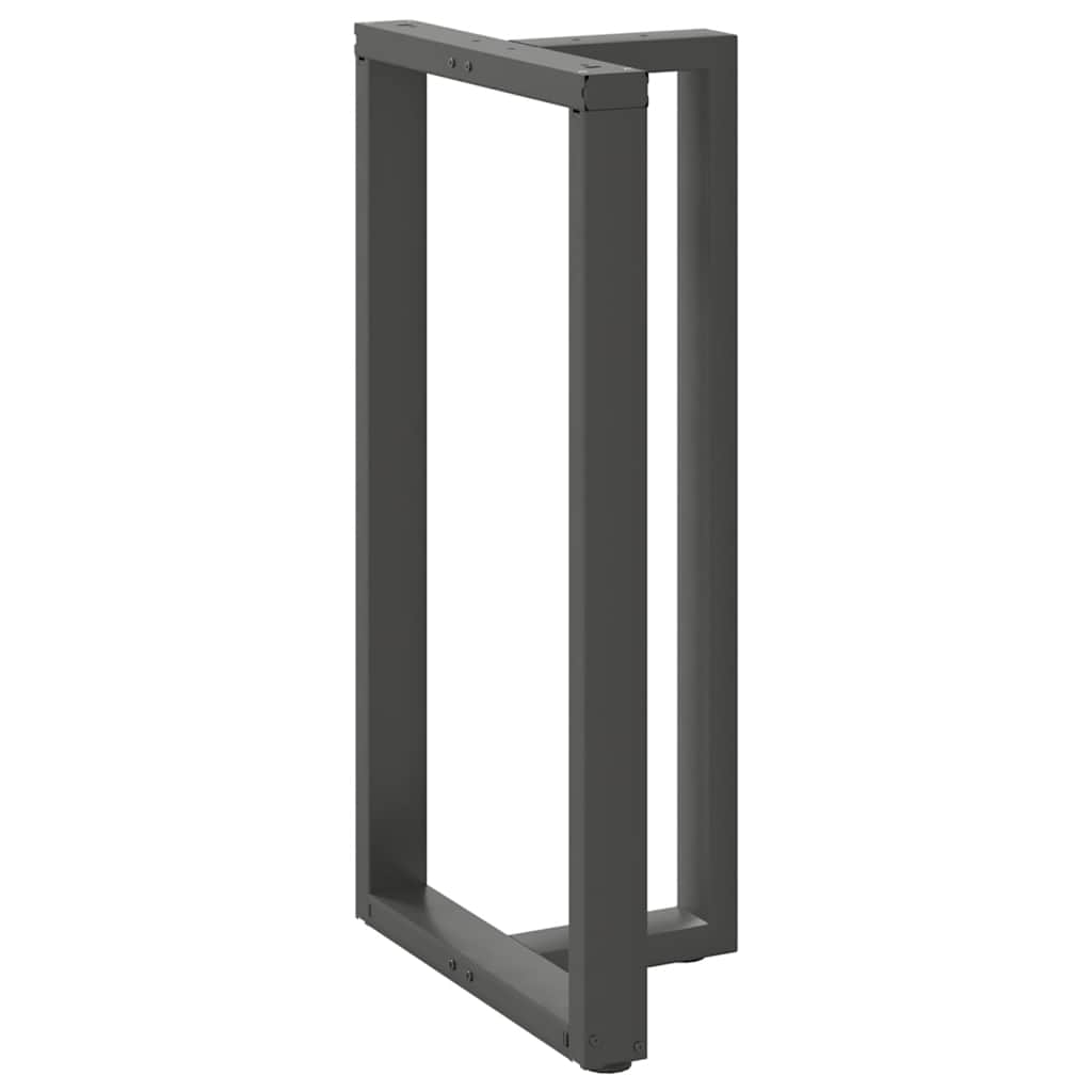 Bartafelpoten 2 st T-vormig 60x35x(110-111) cm staal antraciet is nu te koop bij PeponiXL, paradijselijk wonen!