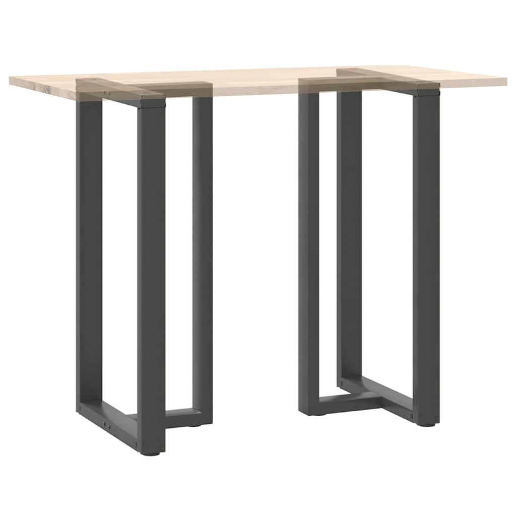 Bartafelpoten 2 st T-vormig 60x35x(110-111) cm staal antraciet is nu te koop bij PeponiXL, paradijselijk wonen!