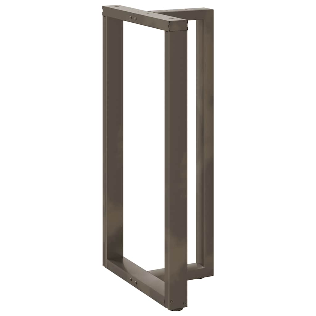 Bartafelpoten 2 st T-vormig 60x35x(110-111) cm staal naturel is nu te koop bij PeponiXL, paradijselijk wonen!