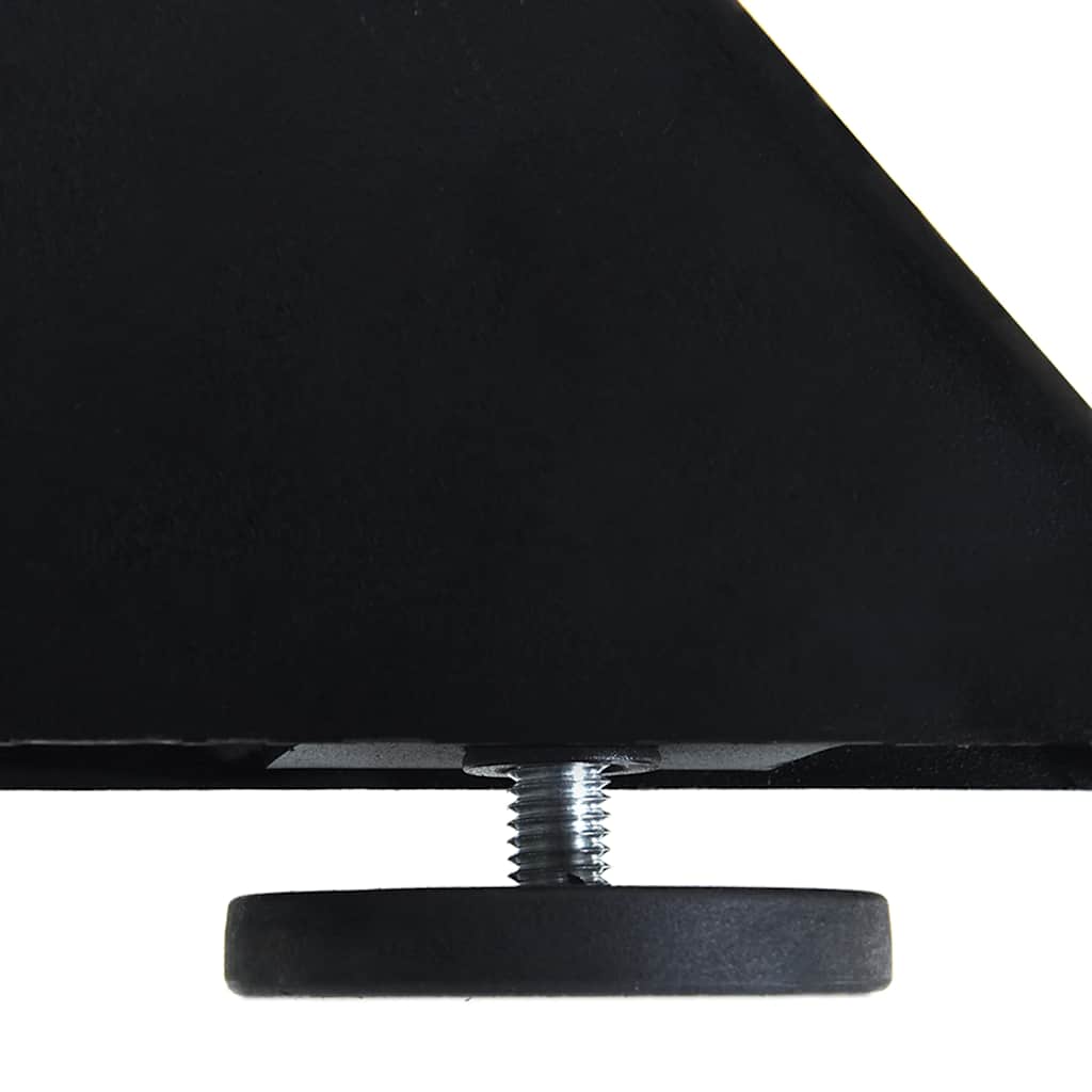 Salontafelpoot spider vorm 98x58x(42-43) cm staal zwart is nu te koop bij PeponiXL, paradijselijk wonen!