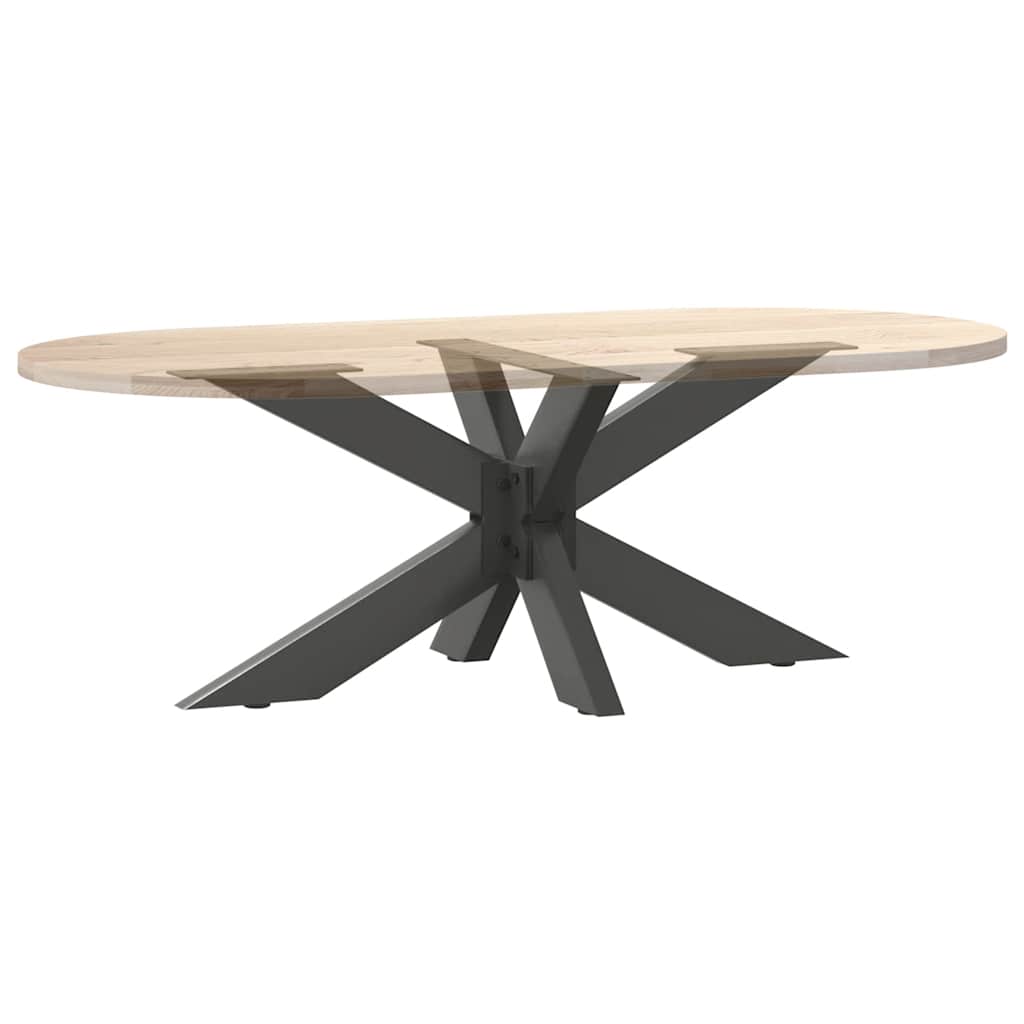Salontafelpoot spider vorm 98x58x(42-43) cm staal antraciet is nu te koop bij PeponiXL, paradijselijk wonen!