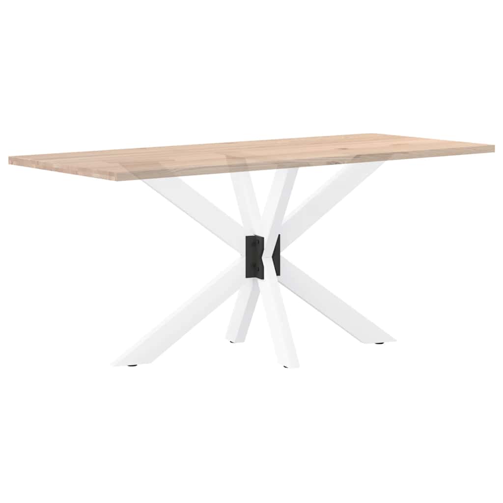 Eettafelpoot spider vorm 120x68x(72-73) cm staal wit is nu te koop bij PeponiXL, paradijselijk wonen!