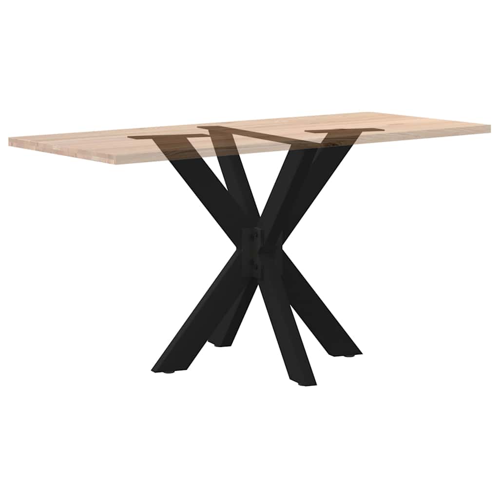 Eettafelpoot spider vorm 85x85x(72-73) cm staal zwart is nu te koop bij PeponiXL, paradijselijk wonen!