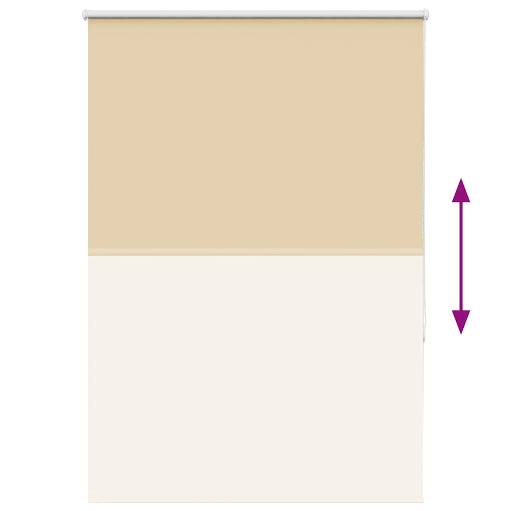 Rolgordijn verduisterend 115x150 cm stofbreedte 110,7 cm beige is nu te koop bij PeponiXL, paradijselijk wonen!