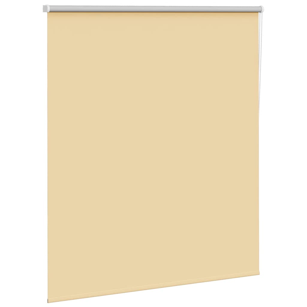 Rolgordijn verduisterend 125x150 cm stofbreedte 121,6 cm beige is nu te koop bij PeponiXL, paradijselijk wonen!