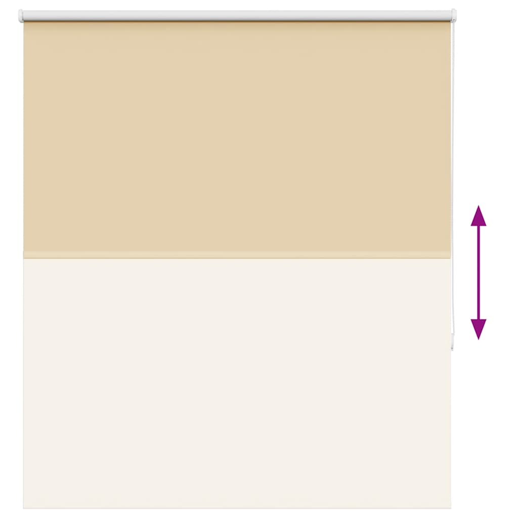 Rolgordijn verduisterend 135x150 cm stofbreedte 131,6 cm beige is nu te koop bij PeponiXL, paradijselijk wonen!