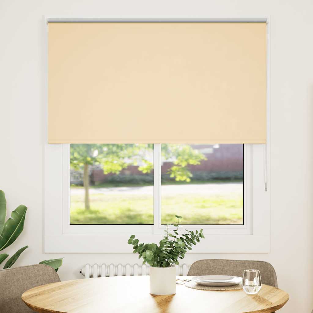 Rolgordijn verduisterend 120x175 cm stofbreedte 116,6 cm beige is nu te koop bij PeponiXL, paradijselijk wonen!