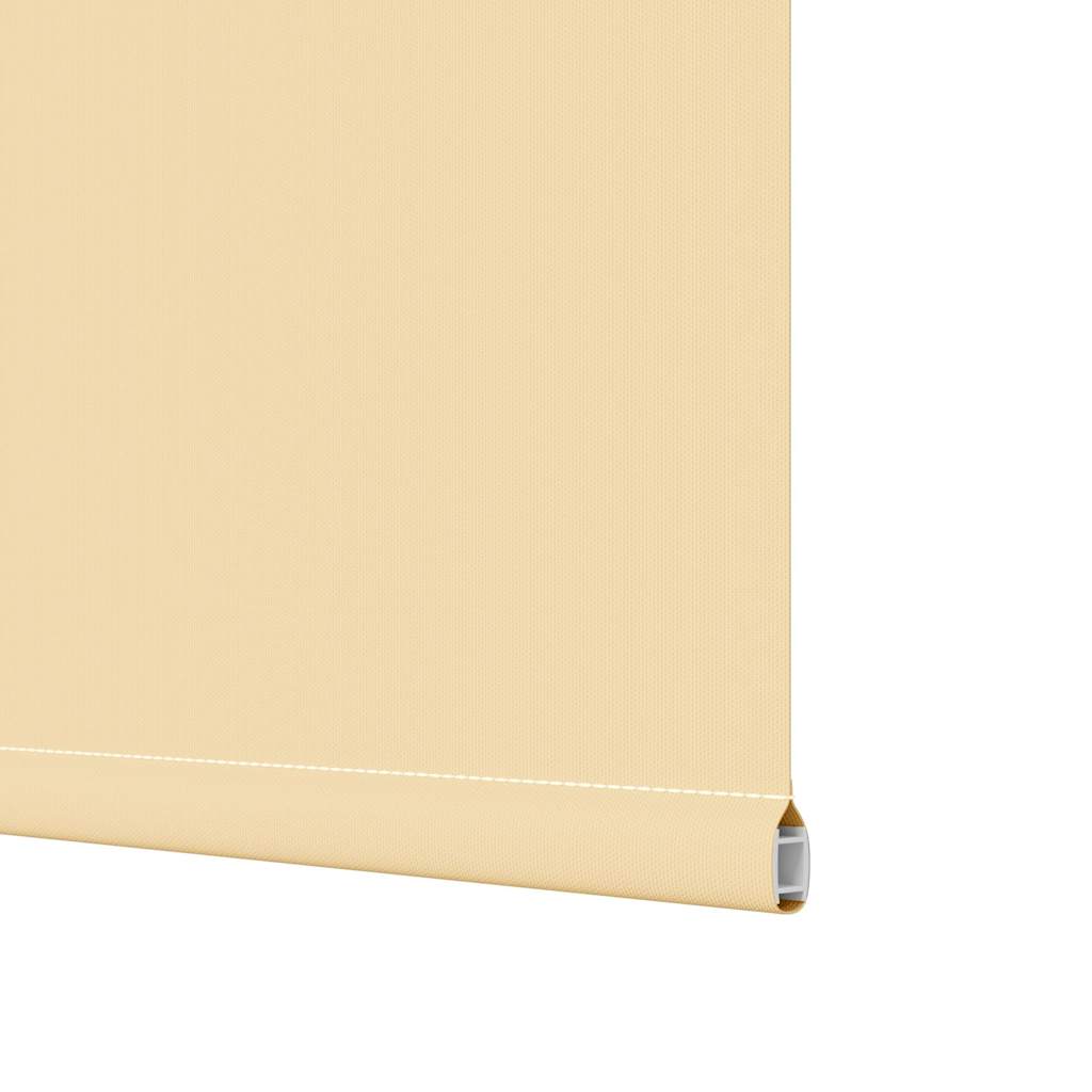 Rolgordijn verduisterend 140x175 cm stofbreedte 136,6 cm beige is nu te koop bij PeponiXL, paradijselijk wonen!