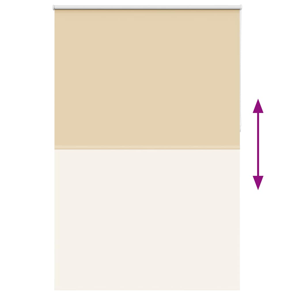 Rolgordijn verduisterend 150x230 cm stofbreedte 146,6 cm beige is nu te koop bij PeponiXL, paradijselijk wonen!