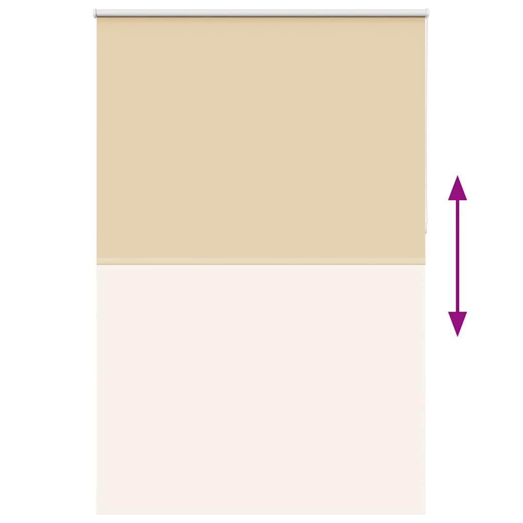 Rolgordijn verduisterend 160x230 cm stofbreedte 156,6 cm beige is nu te koop bij PeponiXL, paradijselijk wonen!