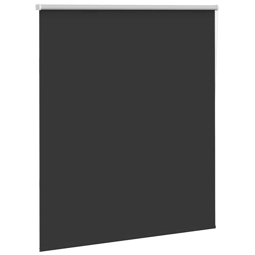 Rolgordijn verduisterend 125x130 cm stofbreedte 121,6 cm zwart is nu te koop bij PeponiXL, paradijselijk wonen!