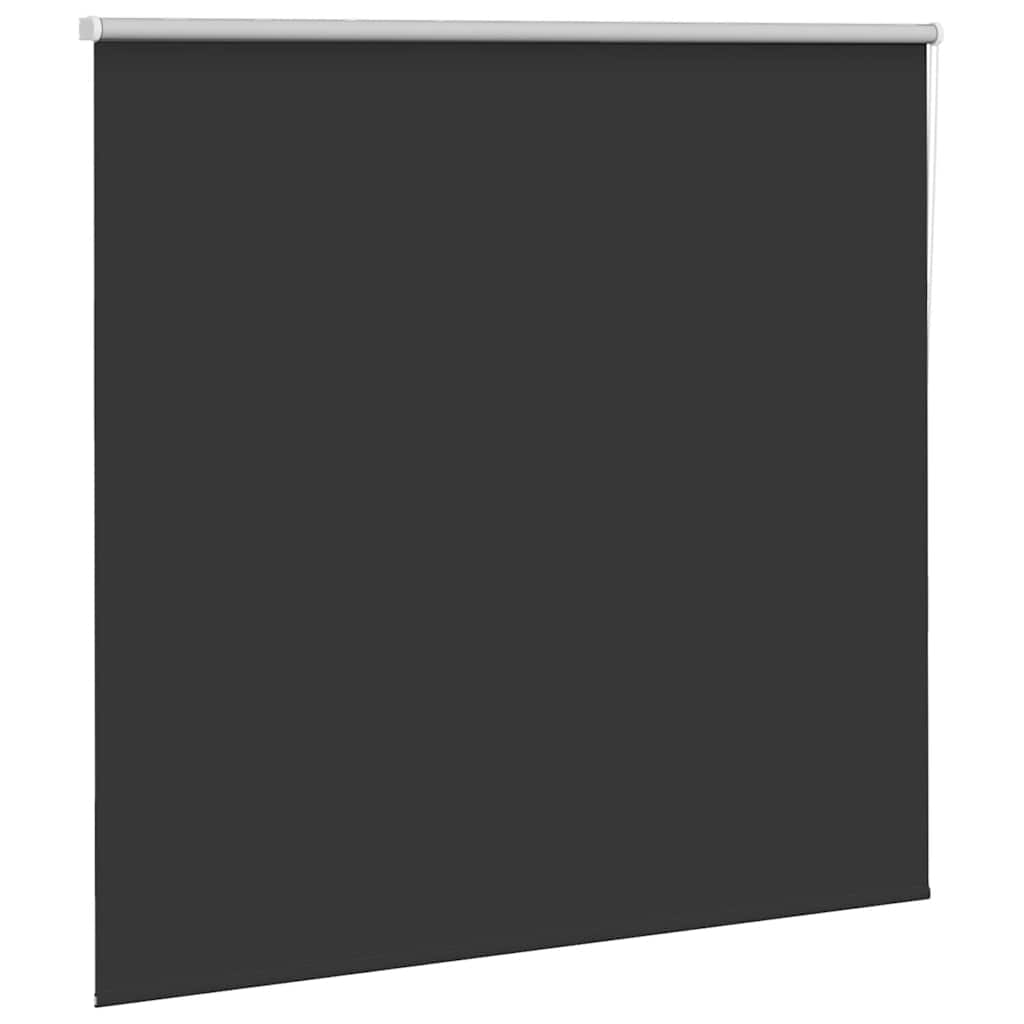 Rolgordijn verduisterend 160x150 cm stofbreedte 156,6 cm zwart is nu te koop bij PeponiXL, paradijselijk wonen!