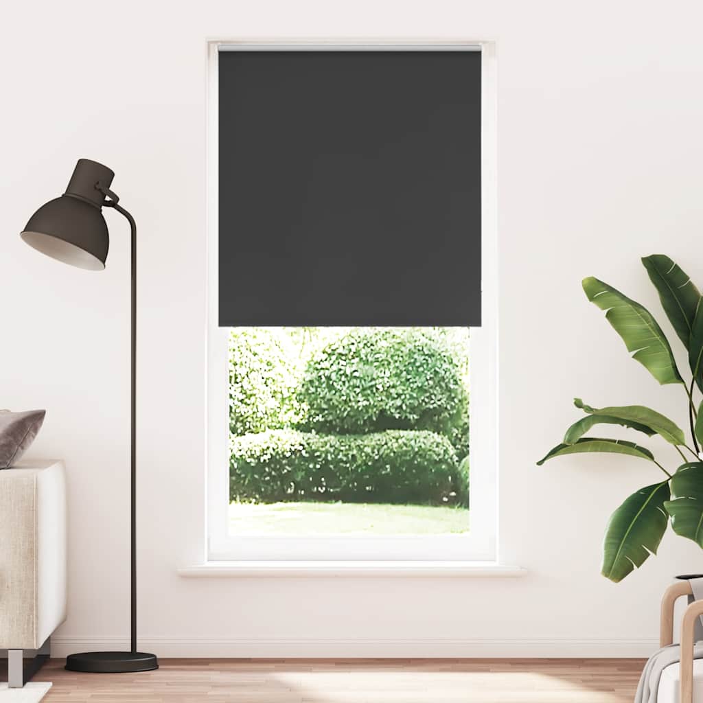 Rolgordijn verduisterend 105x210 cm stofbreedte 100,7 cm zwart is nu te koop bij PeponiXL, paradijselijk wonen!