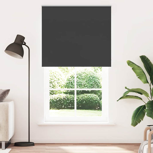 Rolgordijn verduisterend 140x230 cm stofbreedte 136,6 cm zwart is nu te koop bij PeponiXL, paradijselijk wonen!