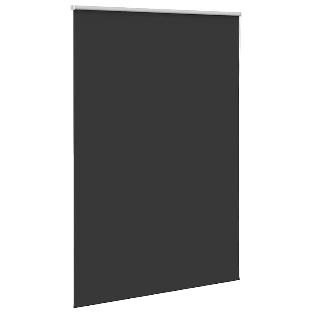 Rolgordijn verduisterend 155x230 cm stofbreedte 151,6 cm zwart is nu te koop bij PeponiXL, paradijselijk wonen!