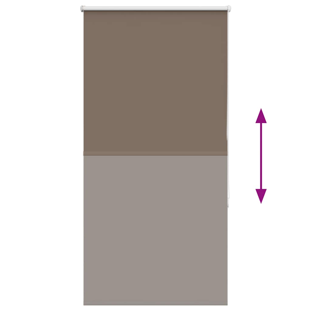 Rolgordijn verduisterend koffie 65x130 cm stofbreedte 60,7 cm is nu te koop bij PeponiXL, paradijselijk wonen!