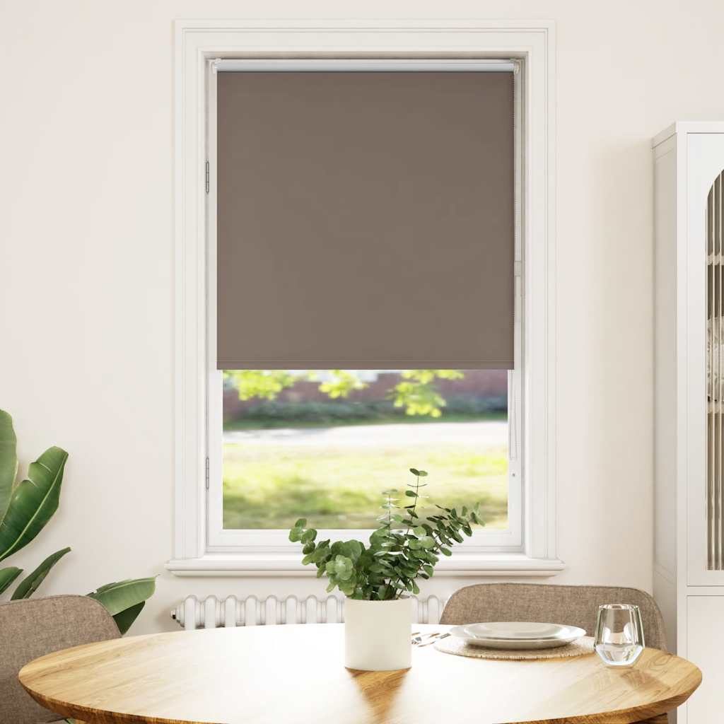 Rolgordijn verduisterend koffie 65x130 cm stofbreedte 60,7 cm is nu te koop bij PeponiXL, paradijselijk wonen!