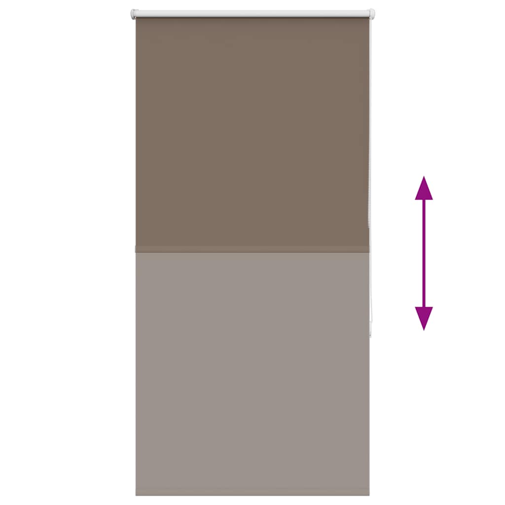 Rolgordijn verduisterend koffie 80x130 cm stofbreedte 75,7 cm is nu te koop bij PeponiXL, paradijselijk wonen!