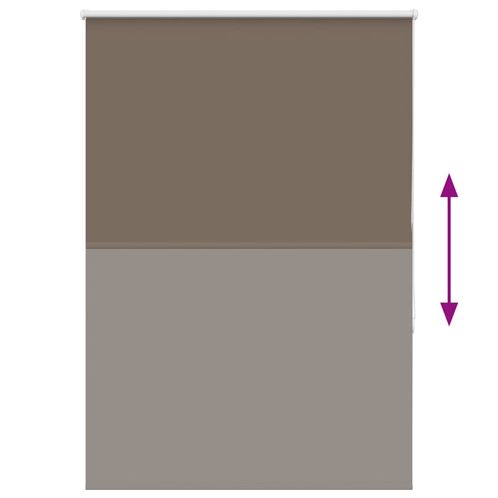 Rolgordijn verduisterend koffie 90x130 cm stofbreedte 85,7 cm is nu te koop bij PeponiXL, paradijselijk wonen!