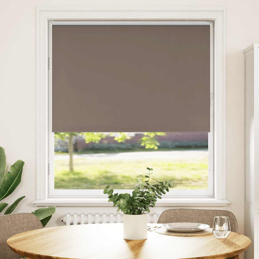 Rolgordijn verduisterend koffie 105x130 cm stofbreedte 100,7 cm is nu te koop bij PeponiXL, paradijselijk wonen!