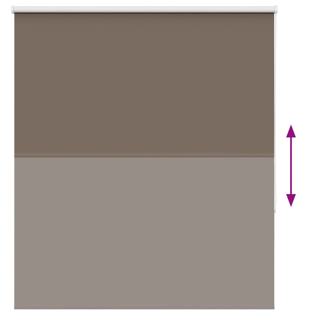 Rolgordijn verduisterend koffie 120x130 cm stofbreedte 116,6 cm is nu te koop bij PeponiXL, paradijselijk wonen!