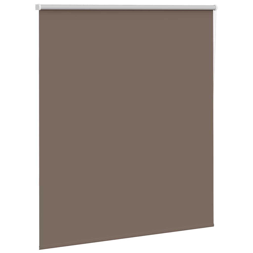 Rolgordijn verduisterend koffie 135x130 cm stofbreedte 131,6 cm is nu te koop bij PeponiXL, paradijselijk wonen!