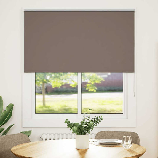 Rolgordijn verduisterend koffie 140x130 cm stofbreedte 136,6 cm is nu te koop bij PeponiXL, paradijselijk wonen!