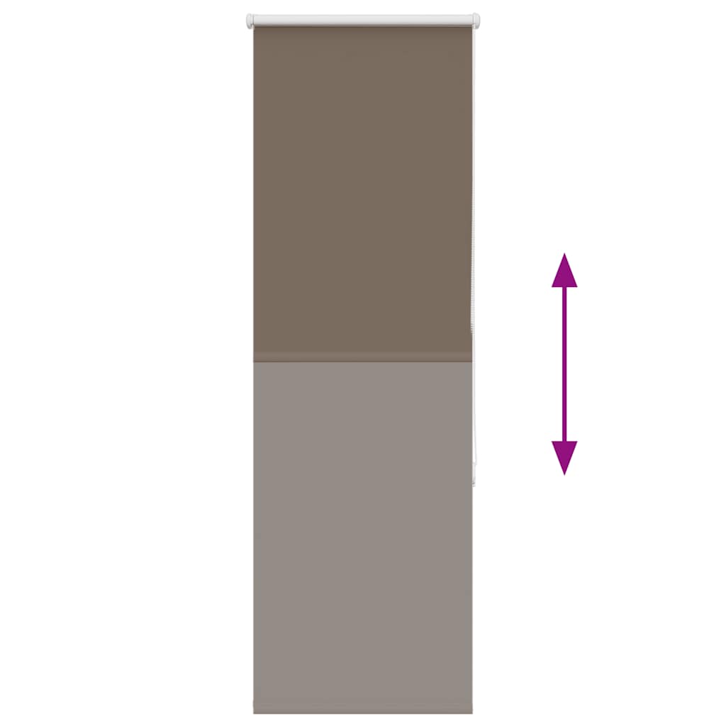 Rolgordijn verduisterend koffie 40x150 cm stofbreedte 35,7 cm is nu te koop bij PeponiXL, paradijselijk wonen!