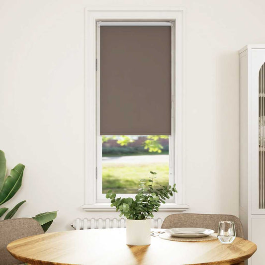 Rolgordijn verduisterend koffie 45x150 cm stofbreedte 40,7 cm is nu te koop bij PeponiXL, paradijselijk wonen!