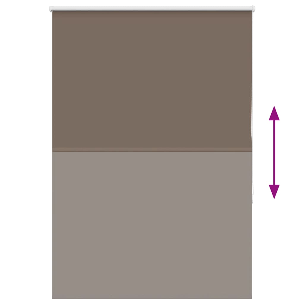 Rolgordijn verduisterend koffie 100x150 cm stofbreedte 95,7 cm is nu te koop bij PeponiXL, paradijselijk wonen!