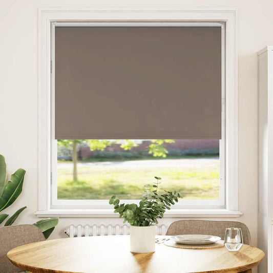 Rolgordijn verduisterend koffie 100x150 cm stofbreedte 95,7 cm is nu te koop bij PeponiXL, paradijselijk wonen!
