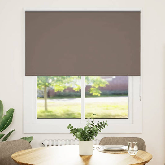 Rolgordijn verduisterend koffie 125x150 cm stofbreedte 121,6 cm is nu te koop bij PeponiXL, paradijselijk wonen!