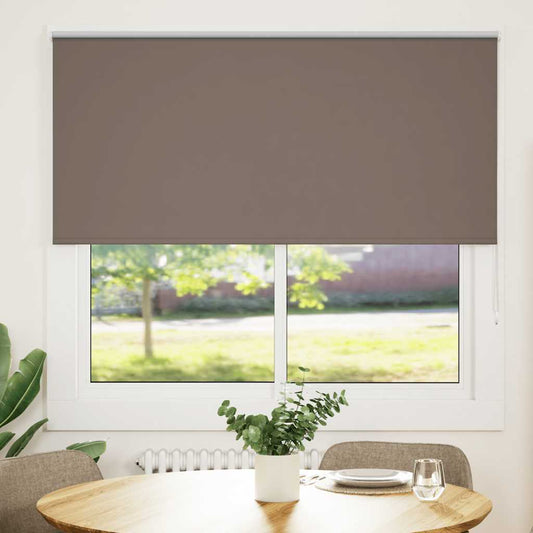 Rolgordijn verduisterend koffie 165x150 cm stofbreedte 161,6 cm is nu te koop bij PeponiXL, paradijselijk wonen!