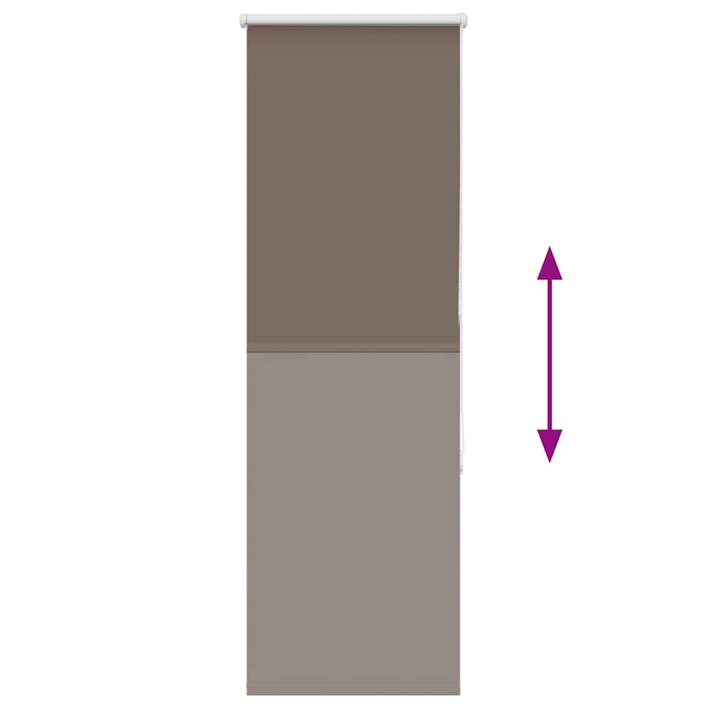 Rolgordijn verduisterend koffie 40x175 cm stofbreedte 35,7 cm is nu te koop bij PeponiXL, paradijselijk wonen!