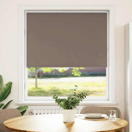Rolgordijn verduisterend koffie 90x175 cm stofbreedte 85,7 cm is nu te koop bij PeponiXL, paradijselijk wonen!