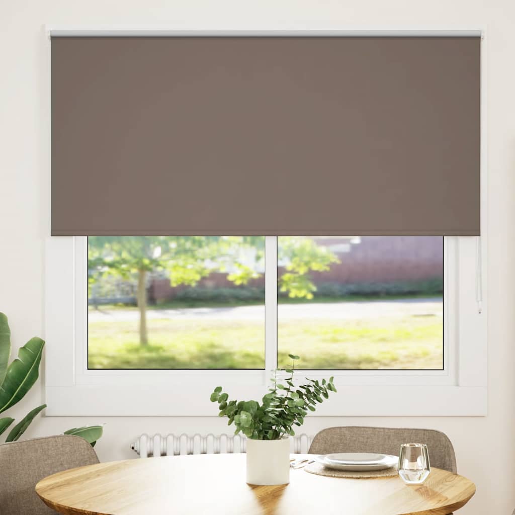 Rolgordijn verduisterend koffie 150x175 cm stofbreedte 146,6 cm is nu te koop bij PeponiXL, paradijselijk wonen!