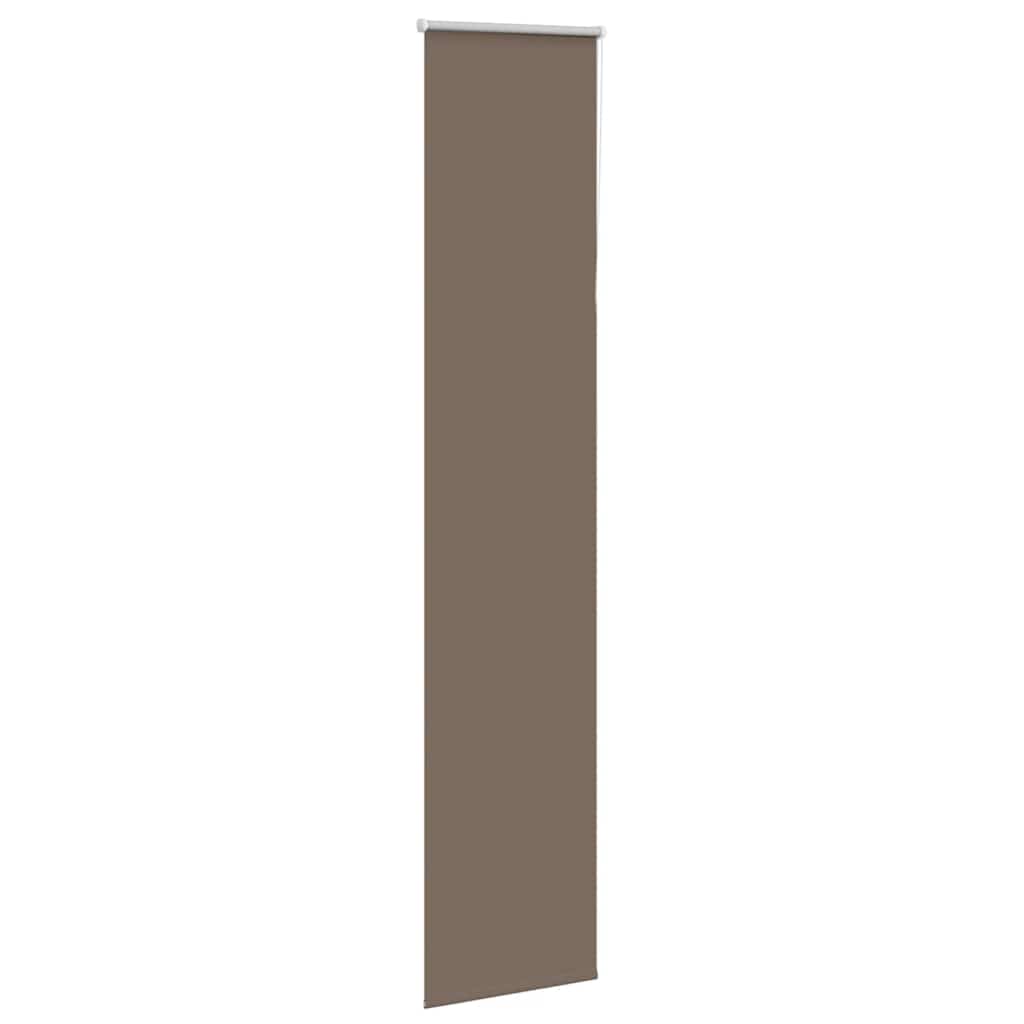 Rolgordijn verduisterend koffie 60x210 cm stofbreedte 55,7 cm is nu te koop bij PeponiXL, paradijselijk wonen!