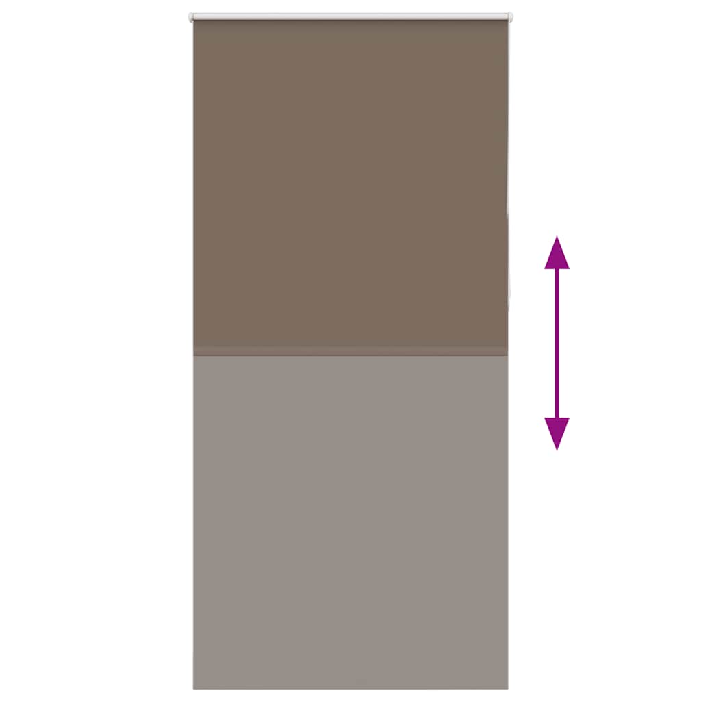 Rolgordijn verduisterend koffie 90x210 cm stofbreedte 85,7 cm is nu te koop bij PeponiXL, paradijselijk wonen!