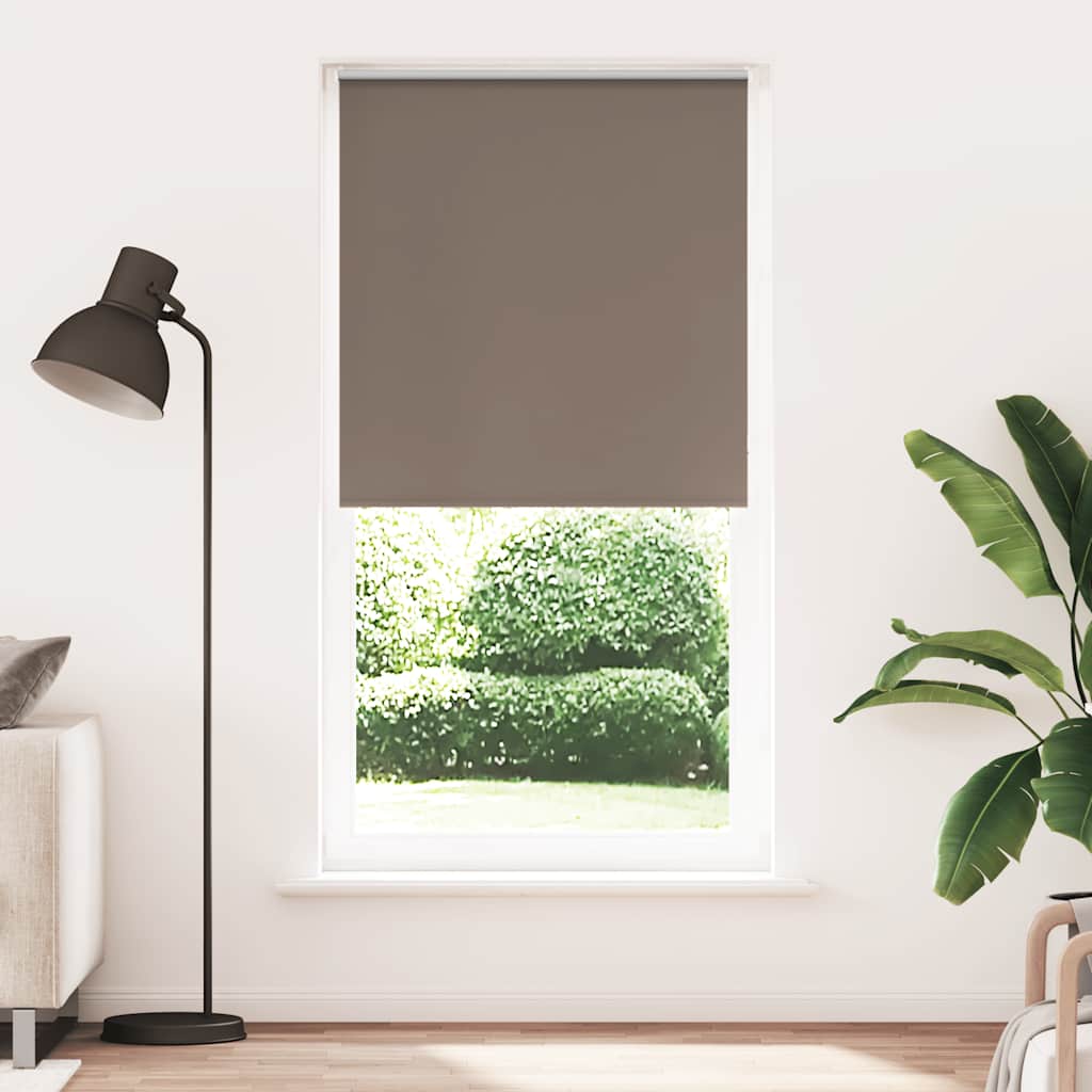 Rolgordijn verduisterend koffie 95x210 cm stofbreedte 90,7 cm is nu te koop bij PeponiXL, paradijselijk wonen!