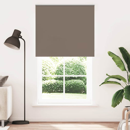 Rolgordijn verduisterend koffie 125x210 cm stofbreedte 121,6 cm is nu te koop bij PeponiXL, paradijselijk wonen!