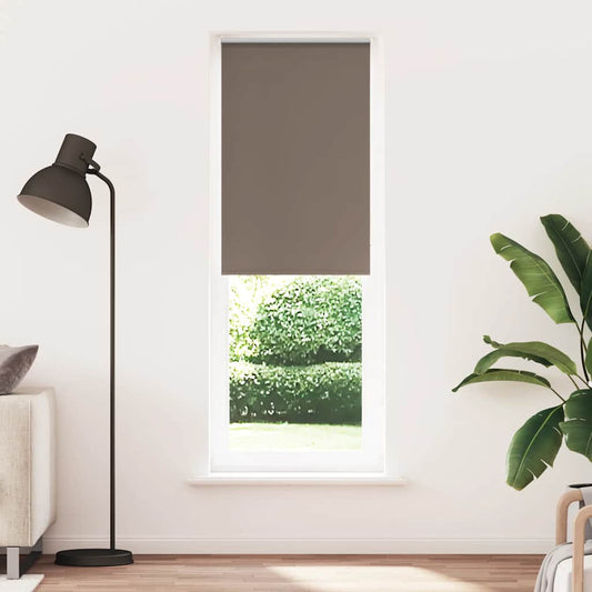 Rolgordijn verduisterend koffie 75x230 cm stofbreedte 70,7 cm is nu te koop bij PeponiXL, paradijselijk wonen!