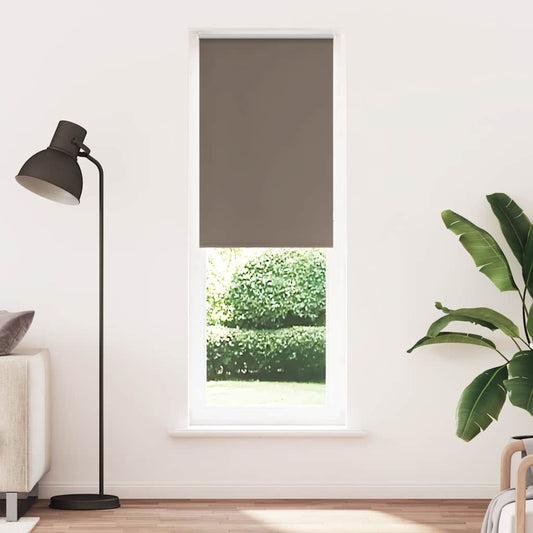 Rolgordijn verduisterend koffie 85x230 cm stofbreedte 80,7 cm is nu te koop bij PeponiXL, paradijselijk wonen!