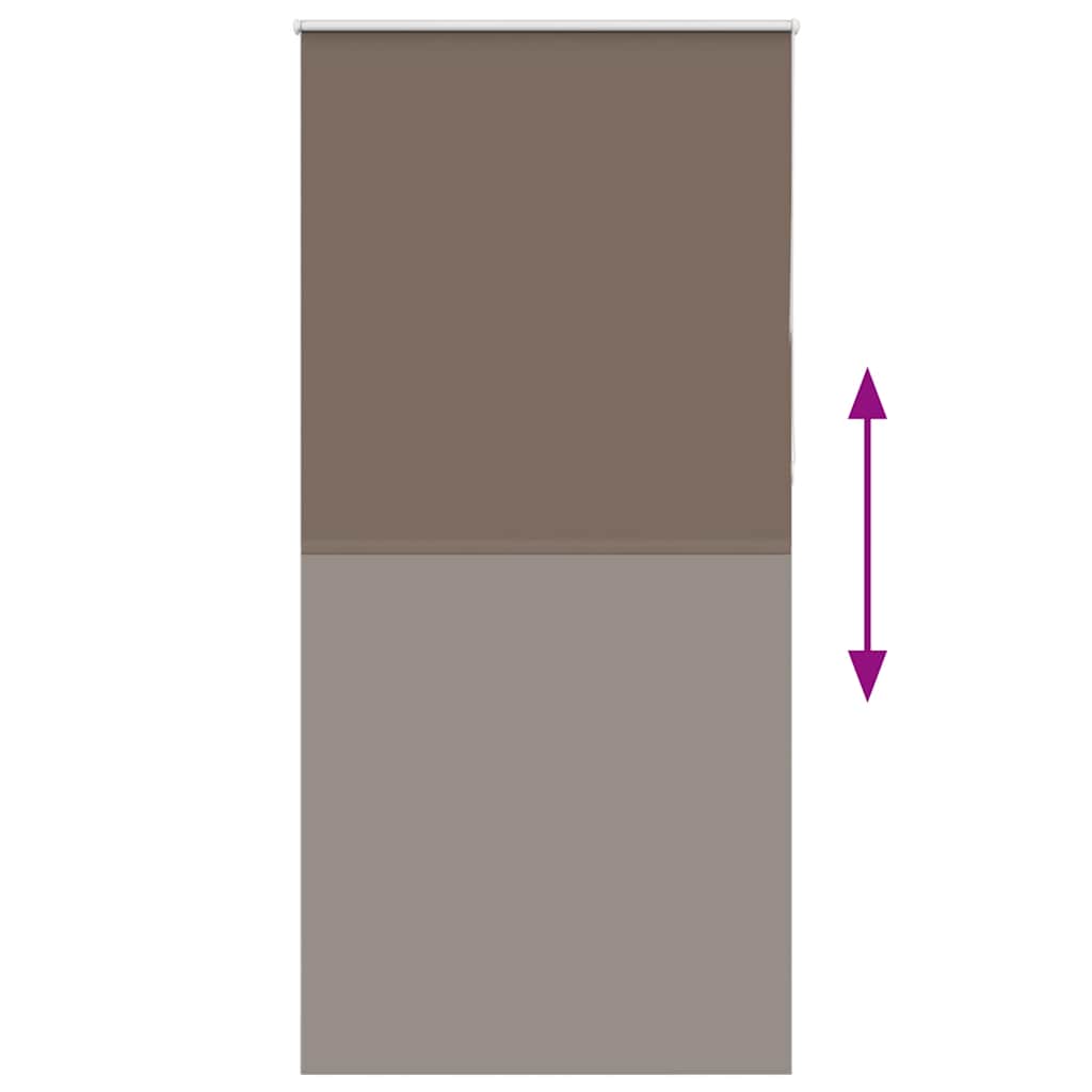 Rolgordijn verduisterend koffie 90x230 cm stofbreedte 85,7 cm is nu te koop bij PeponiXL, paradijselijk wonen!