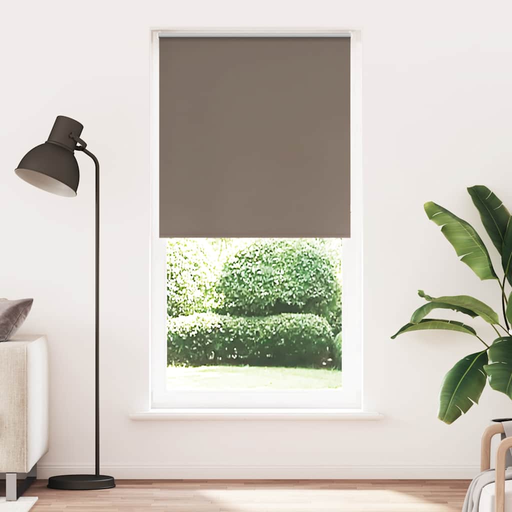 Rolgordijn verduisterend koffie 105x230 cm stofbreedte 100,7 cm is nu te koop bij PeponiXL, paradijselijk wonen!