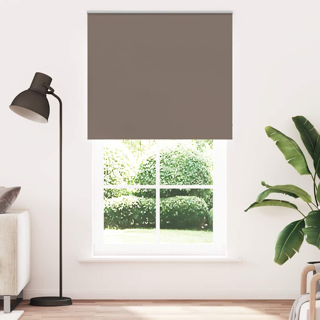 Rolgordijn verduisterend koffie 125x230 cm stofbreedte 121,6 cm is nu te koop bij PeponiXL, paradijselijk wonen!