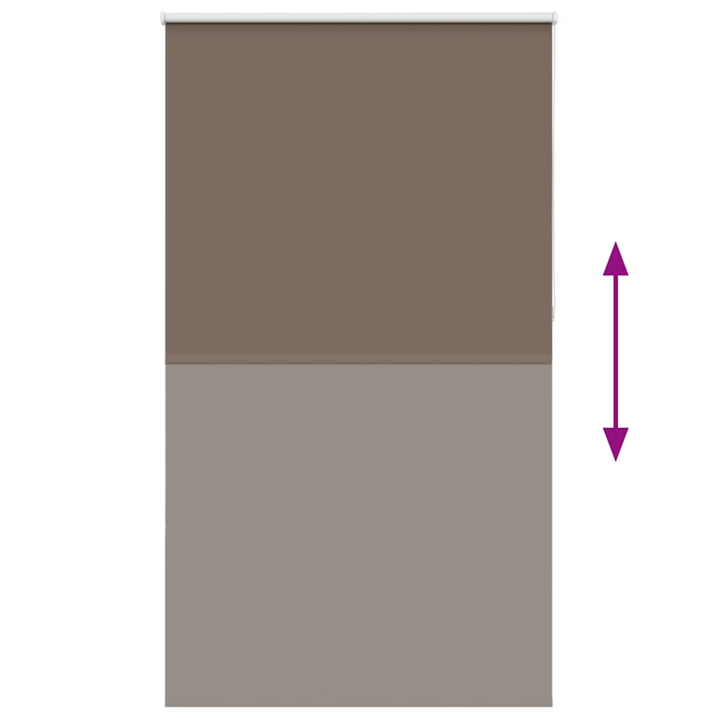Rolgordijn verduisterend koffie 135x230 cm stofbreedte 131,6 cm is nu te koop bij PeponiXL, paradijselijk wonen!