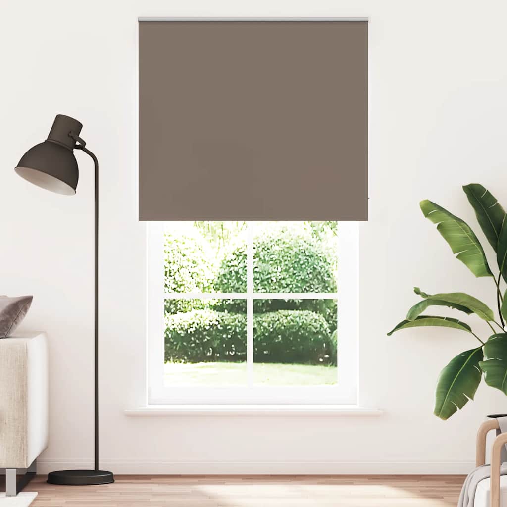 Rolgordijn verduisterend koffie 135x230 cm stofbreedte 131,6 cm is nu te koop bij PeponiXL, paradijselijk wonen!